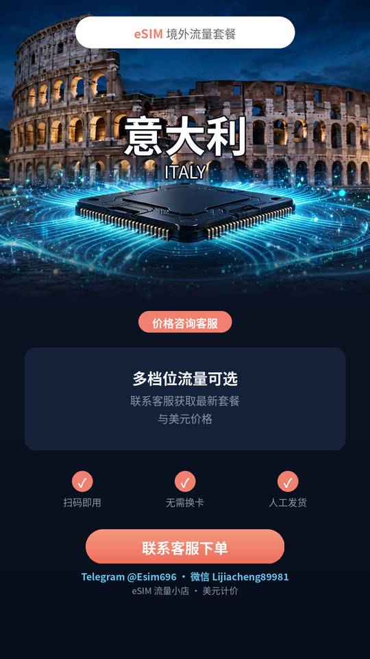 意大利 eSIM