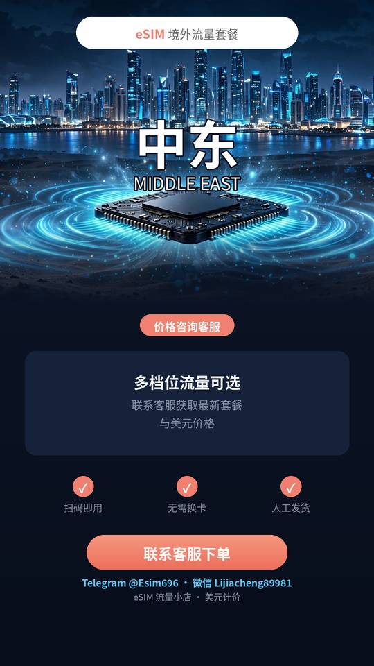 中东 eSIM